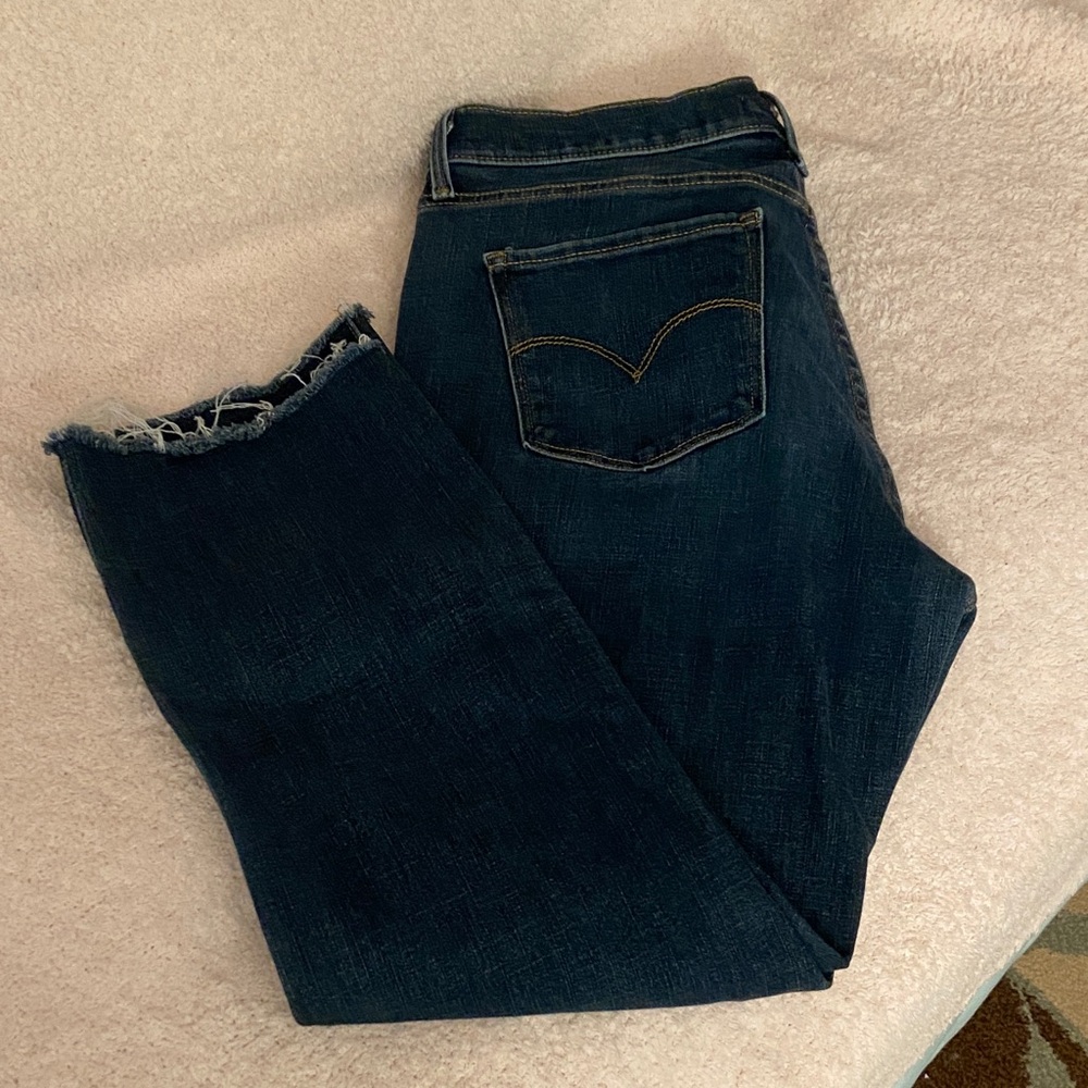 Levi's 312 shaping slim Dark wash Straight Jeans women’s - Picture 12 of 12